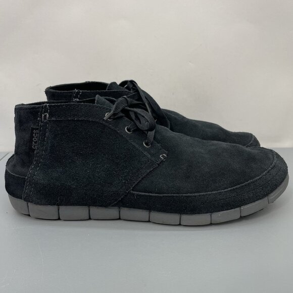 Crocs Stretch Sole Desert Chukka Boots Blue Suede CROCS | Shoes | Crocs Stretch Sole Desert Chukka Boots Blue  main image 3